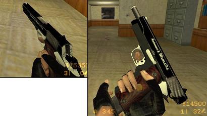 Модель Deagle m1911a1 reskin для КС 1.6