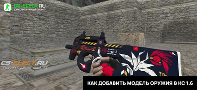 Как установить модель в КС 1.6